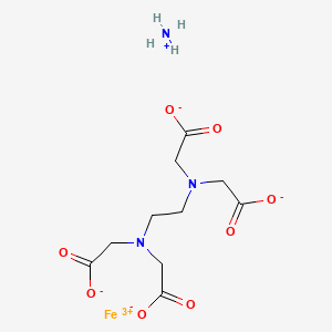 Ammonium ((N,N'-ethylenebis(N-(carboxymethyl)glycinato))(4-)-N,N',O,O',ON,ON')ferrate(1-)