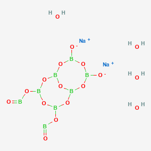 Boron sodium oxide (B8Na2O13), tetrahydrate