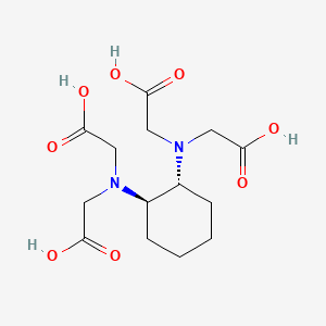 Glycine, N,N'-(1R,2R)-1,2-cyclohexanediylbis[N-(carboxymethyl)-, rel-