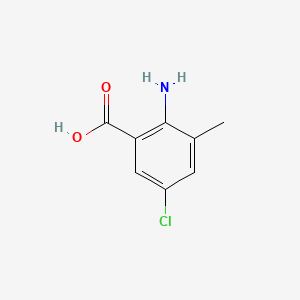 2-Amino-5-chloro-3-methylbenzoic acid