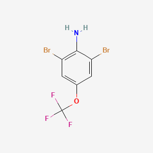 2,6-Dibromo-4-(trifluoromethoxy)aniline
