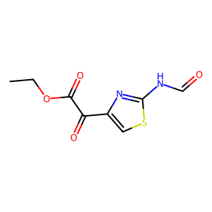 Ethyl 2-(2-formamidothiazol-4-yl)-2-oxoacetate
