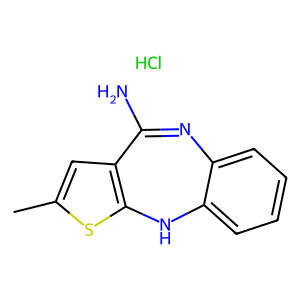 4-Amino-2-methyl-10H-thiene[2,3-b][1,5]benzodiazepine hydrochloride