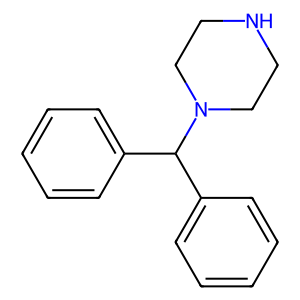 Benzhydryl piperazine
