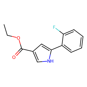 Ethyl 5-(2-fluorophenyl)-1H-pyrrole-3-carboxylate