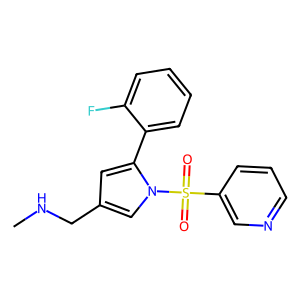 5-(2-Fluorophenyl)-N-methyl-1-(3-pyridinylsulfonyl)-1H-pyrrole-3-methanamine