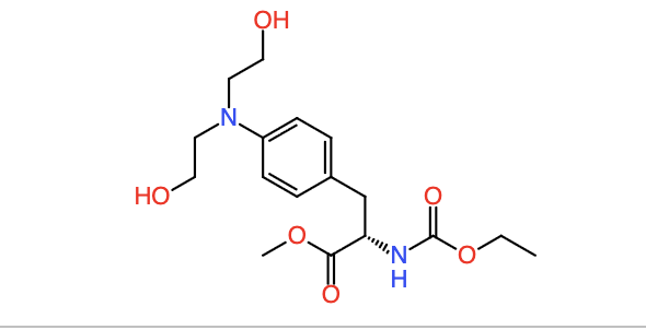 Methyl (S)-3-(4-(bis(2-hydroxyethyl)amino)phenyl)-2-((ethoxycarbonyl)amino)propanoate